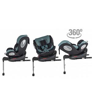 Silla de bebé para coche 0-36 kg 360 roative Coccolle Vigo Emerald Green SMARTBABY - RO321085680